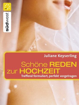 cover image of Schöne Reden zur Hochzeit